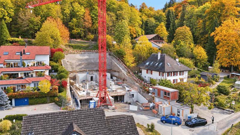 BAUFORTSCHRITT: DECKE ÜBER TIEFGARAGE VOLLENDET- BELLA VISTA NIMMT FORM AN (2)
