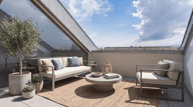 En exclusivité - Spacieux et lumineux duplex récent de 3.5 pièces avec vue partielle sur le lac (15)