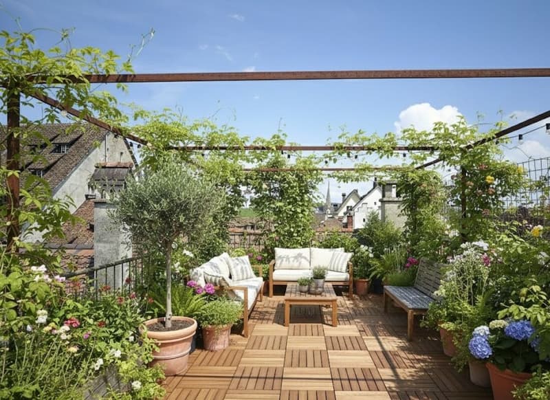 Dachterrasse