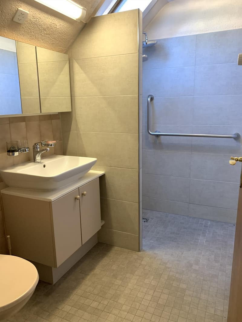 Badezimmer mit begehbarer Dusche