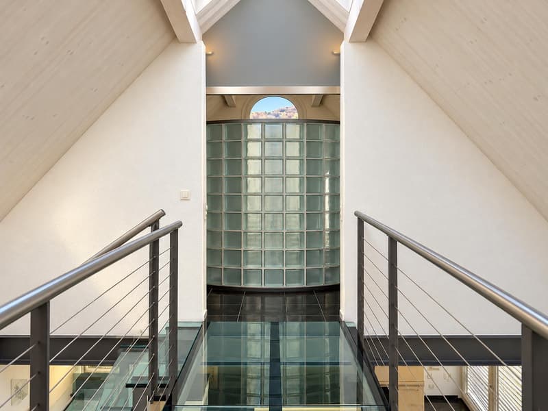 Blick Richtung Badezimmer DG
