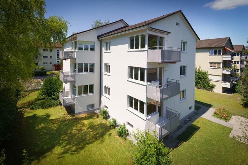 Zentral wohnen ? ideal für Einzelpersonen, mit Blick zur Badi Allenmoos (1)