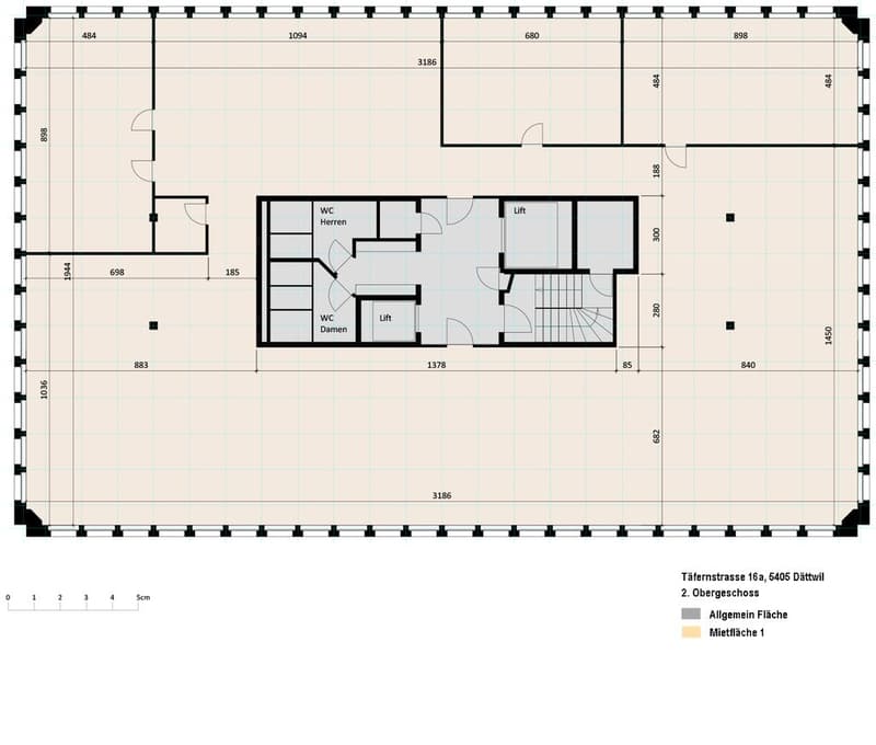 130 m2 - 1'100 m2 - Office spaces in the Täfern industrial area (6)