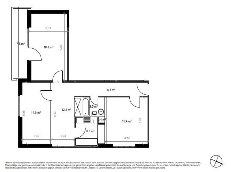 Grundrissplan