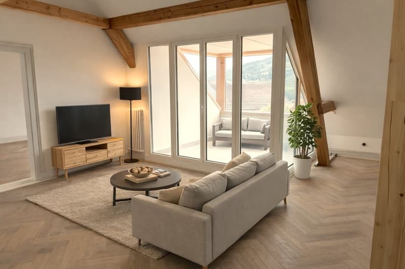 Erstvermietung nach Totalsanierung - Exklusive 4.5-Zimmer-Wohnung (2)