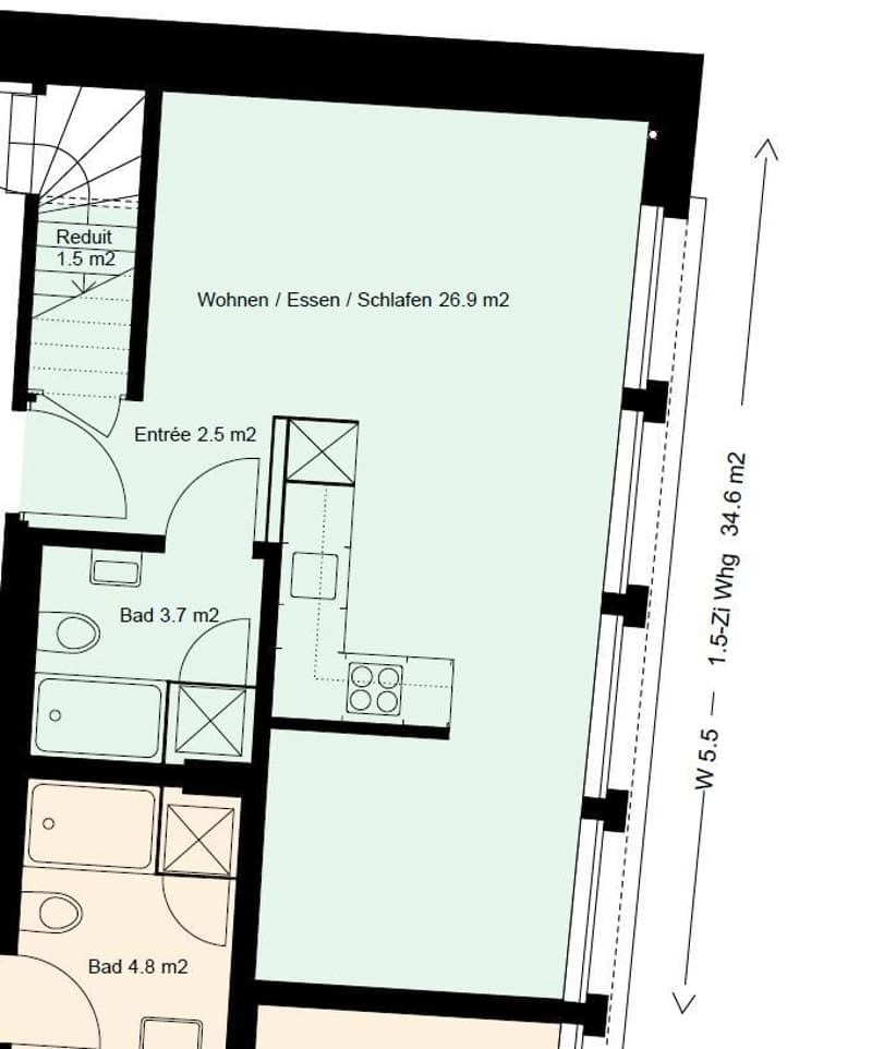 Grundrissplan