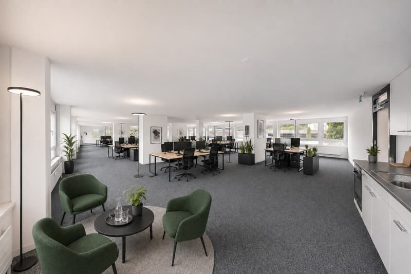 Raum für Ideen, Wachstum und Zusammenarbeit - Büro nahe Stadt Bern (2)