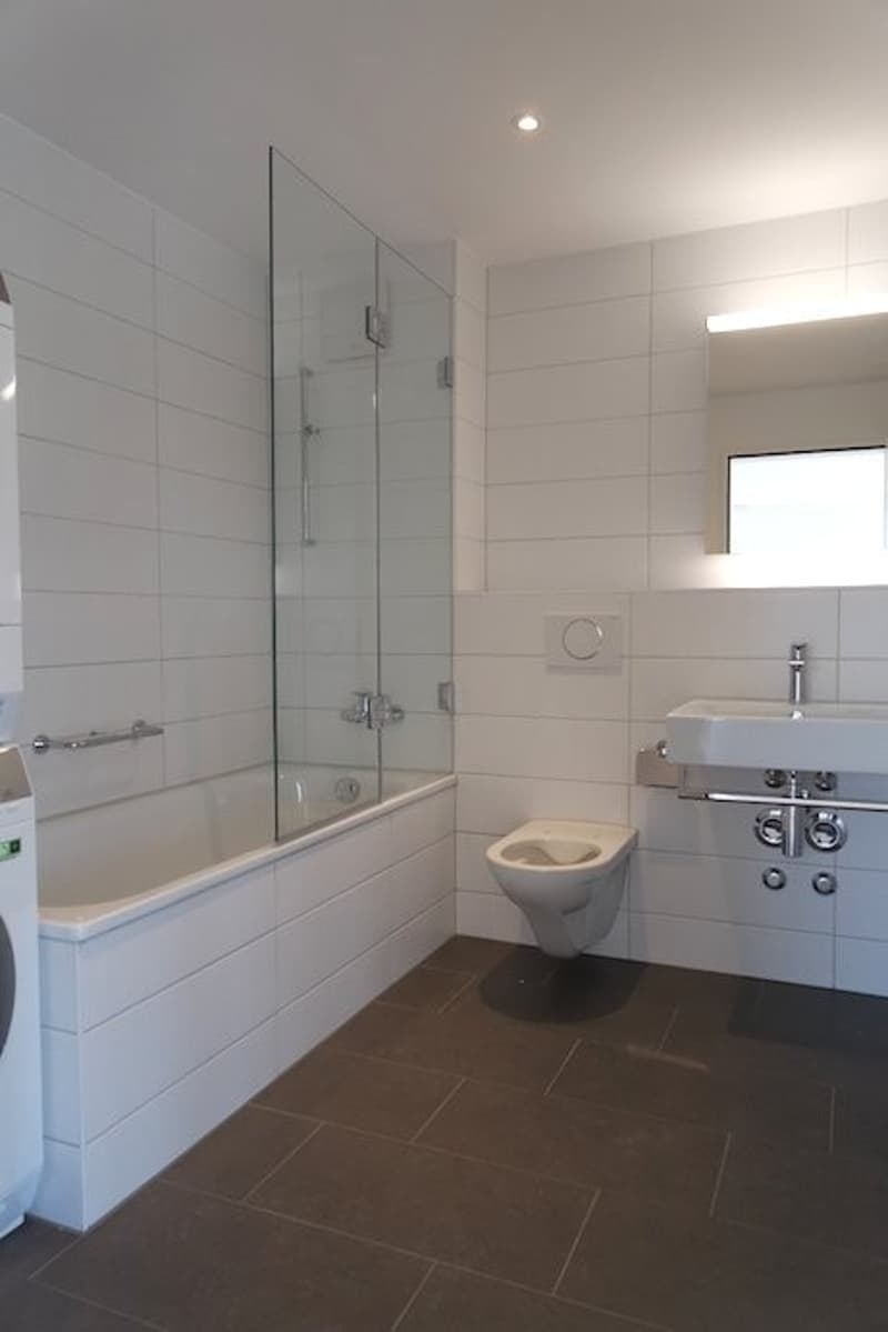 Badezimmer mit Badewanne