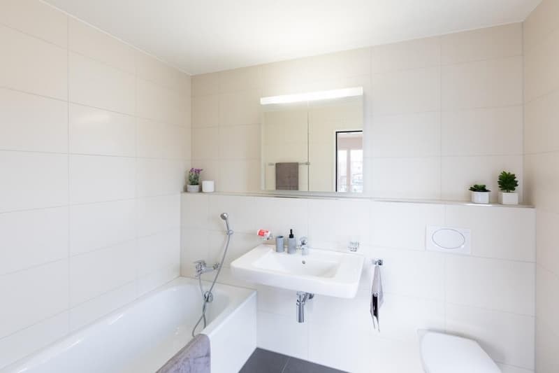 Badezimmer mit Badewanne