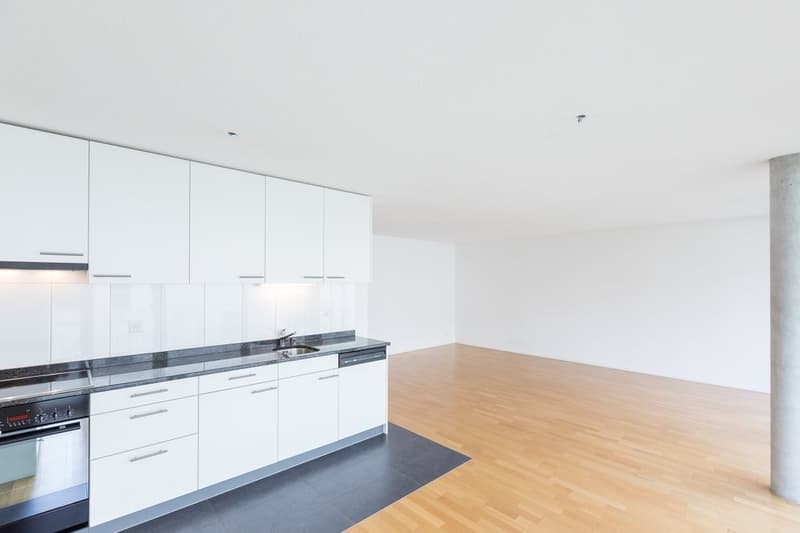 Küche, Wohnzimmer