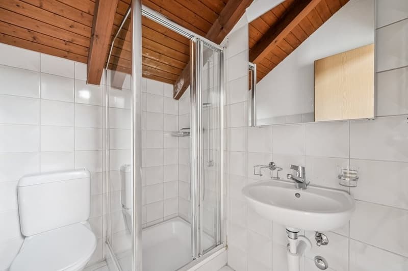 Badezimmer mit Dusche