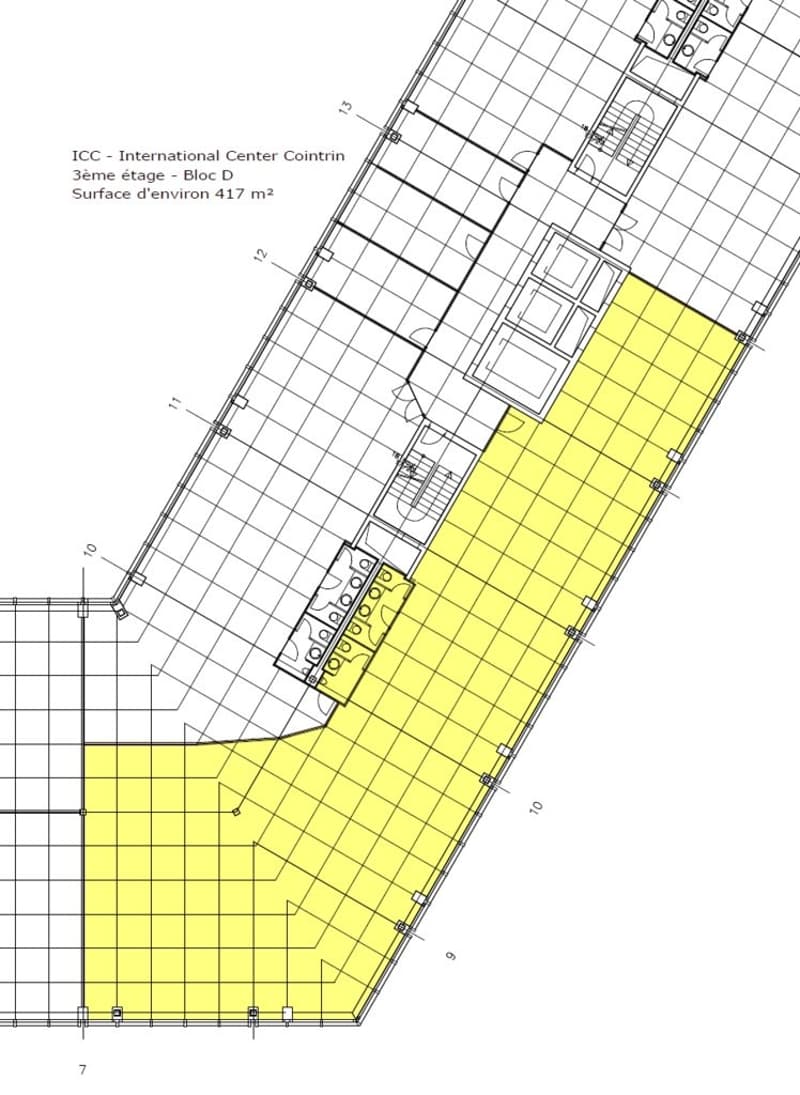 Plan de la surface