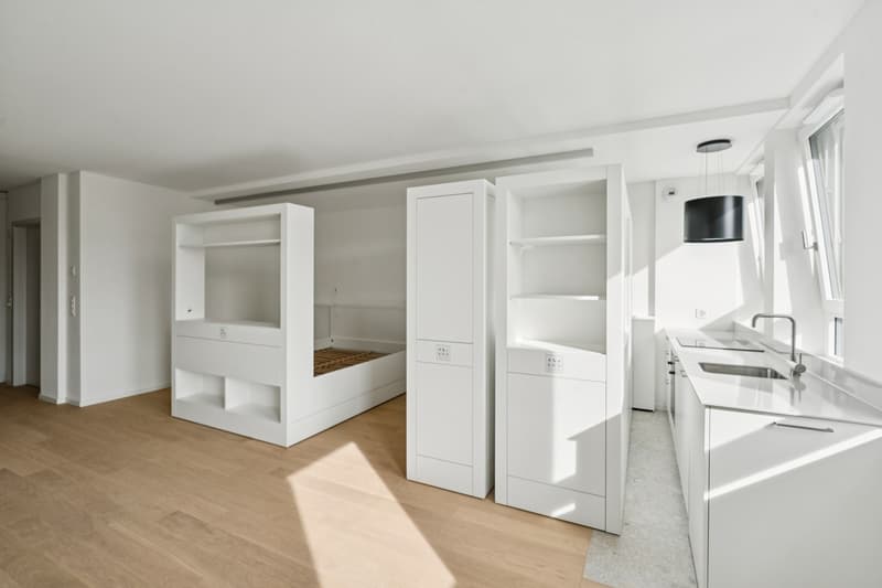 Logement meublé dans un nouvel immeuble résidentiel à Genève ! (3)
