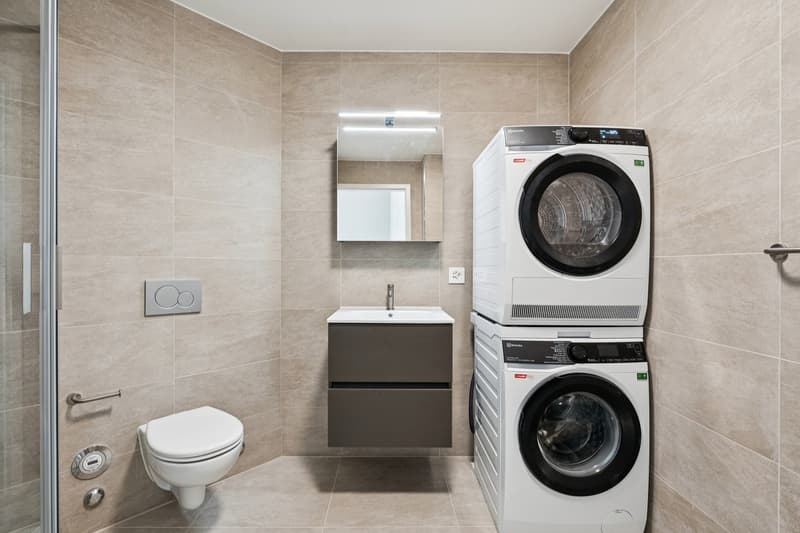 Logement meublé dans un nouvel immeuble résidentiel à Genève ! (7)