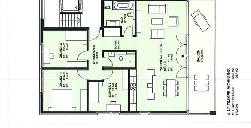Grundrissplan