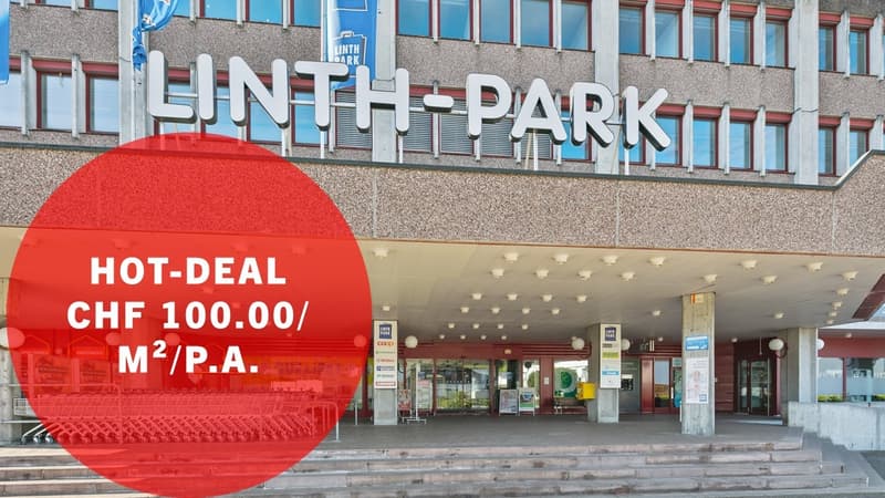 Linth-Park: Unschlagbarer Deal CHF 100.00/m² - Jetzt entdecken! (1)