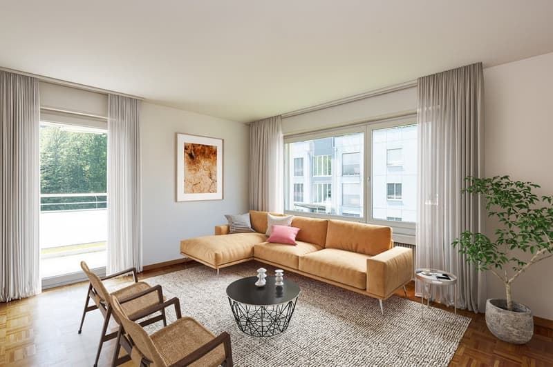 Wohnzimmer Visualisierung