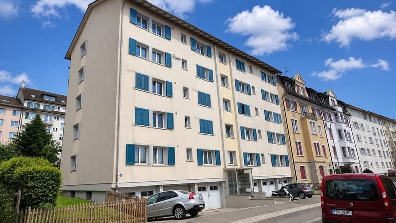 Wohnblock aussen