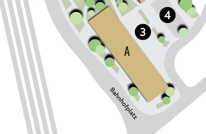 Espace de stockage directement à la gare d'Altdorf (2)