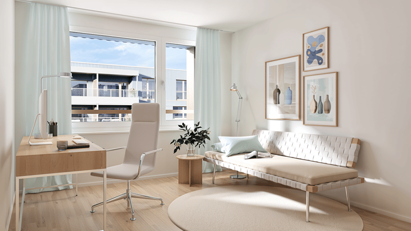 Ruhig, modern, nah bei Bern  3.5-Zimmer zum Wohlfühlen (8)