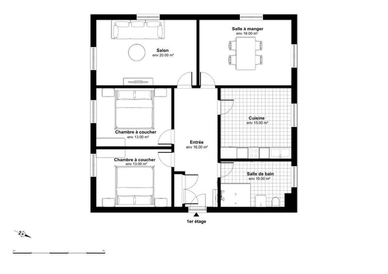 Bel appartement de 4 pièces à louer à Tramelan (10)
