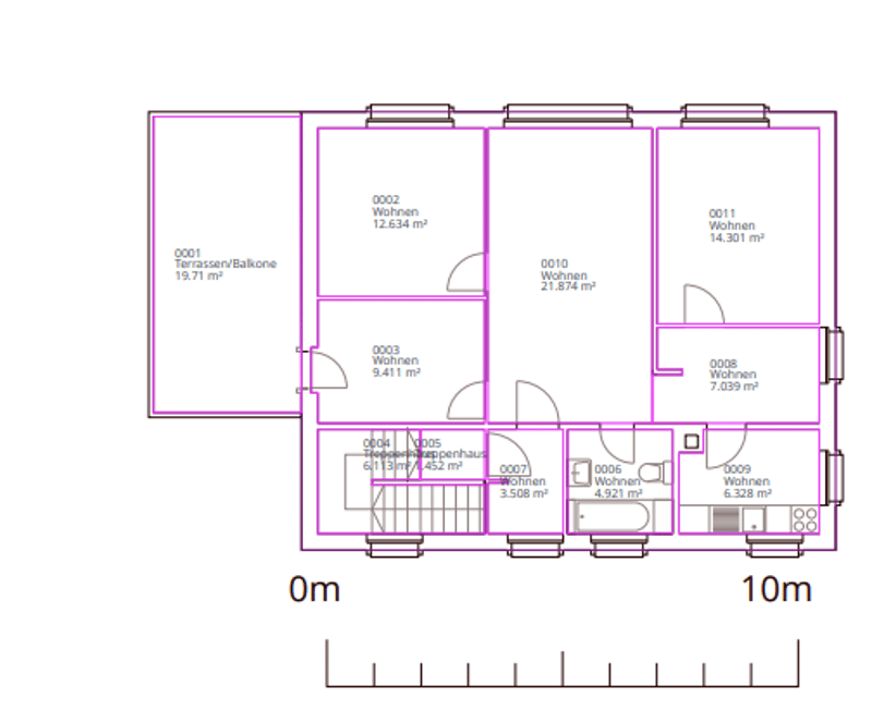 Appartement spacieux de 4 pièces au 1er étage à louer à Glovelier, idéalement situé (2)