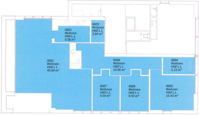 4.5-Zimmerwohnung mit Balkon befristet zu vermieten (2)