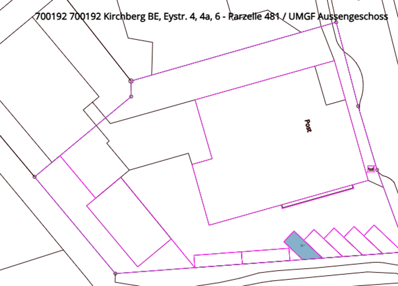 Aussenparkplatz in Kirchberg zu mieten (2)