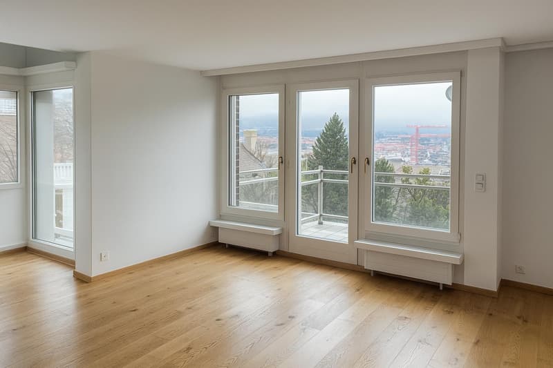 Hochwertig Wohnen und Homeoffice über den Dächern Zürichs: Edle 4.5-Zimmerwohnung (2)