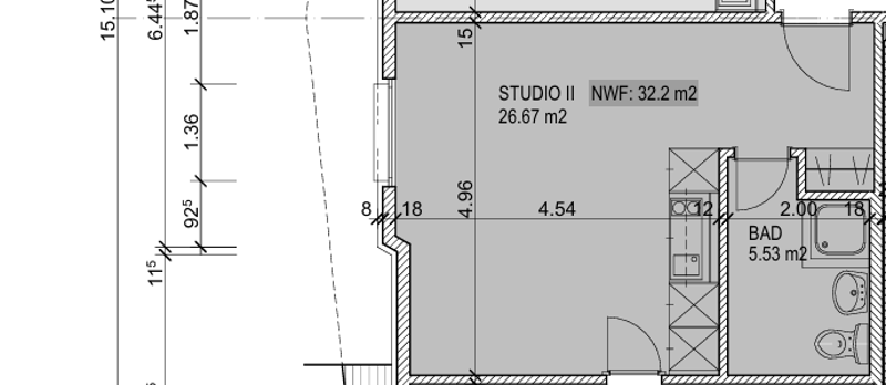 Gemütliches Studio nähe Bahnhof zu vermieten (10)