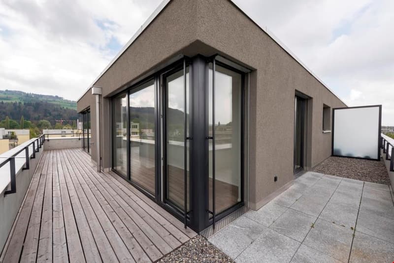 helle Attikawohnungen mit 53m2 Terrasse (10)