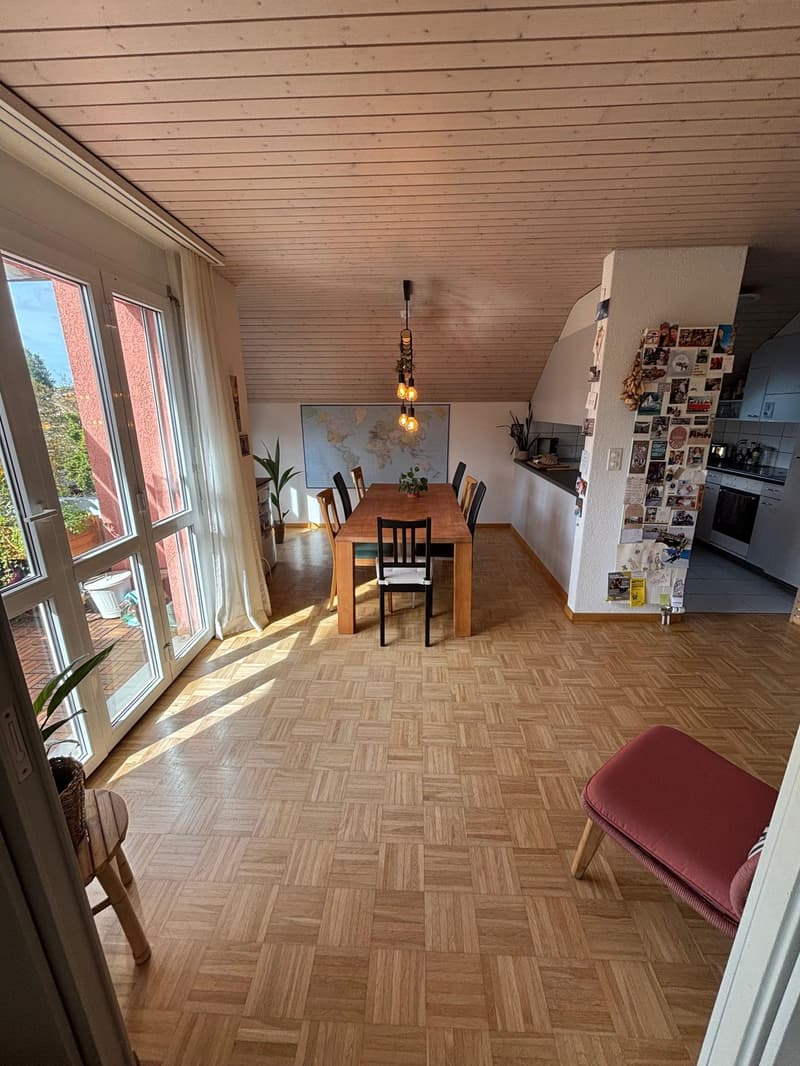 Helle und grosszügige 4-Zimmer-Dachwohnung (3)