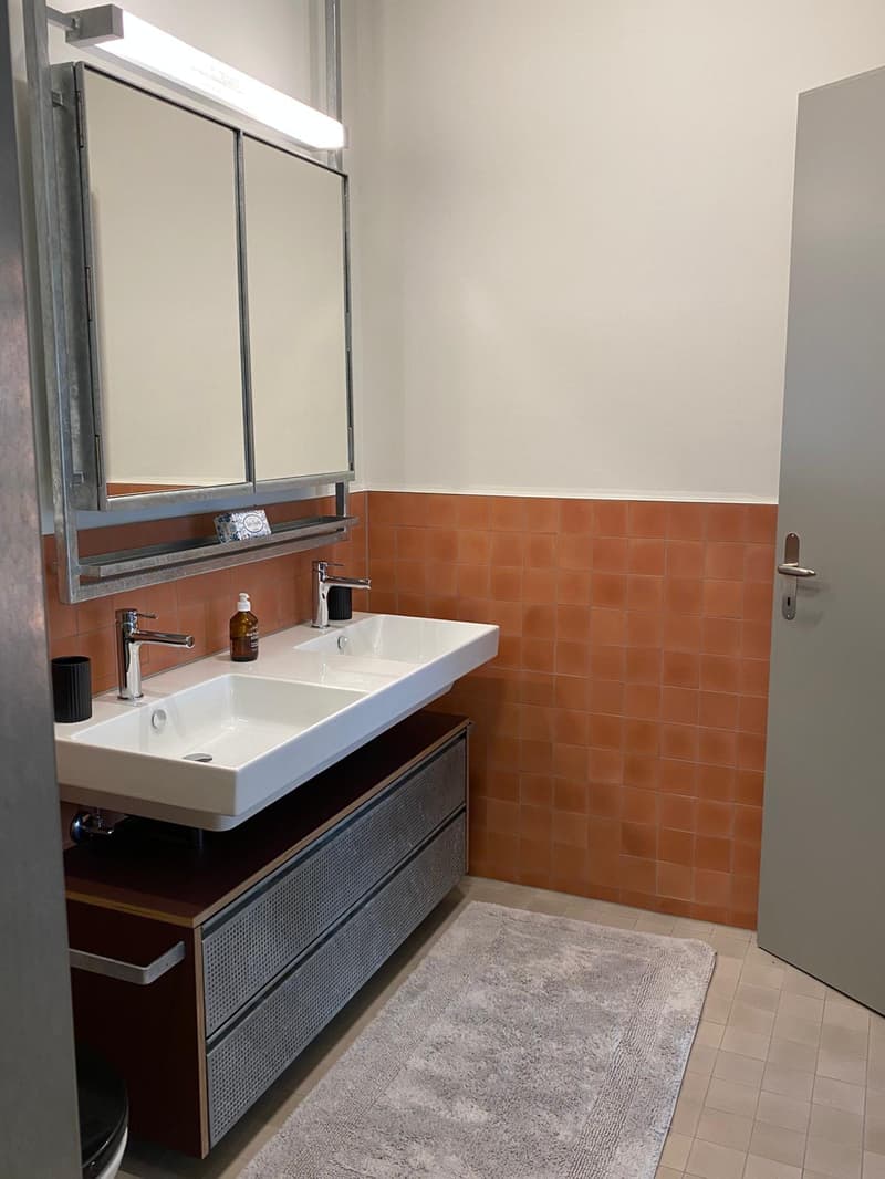 Loft arredato con stile unico in un edificio storico (14)