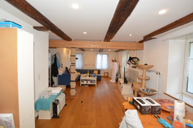 Wohnzimmer EG Wohnhaus