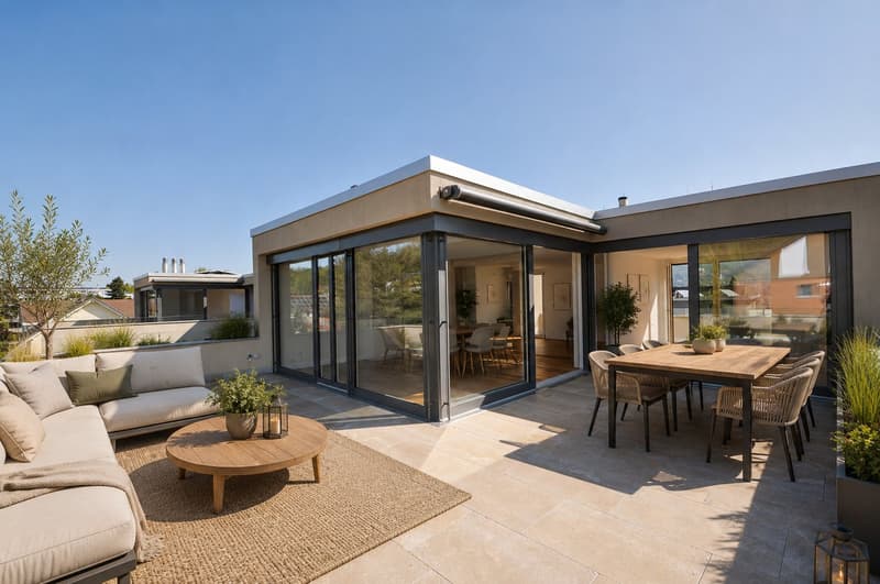 Luxus Attika-Wohnung mit 5 Terrassen und traumhaftem Ausblick (12)
