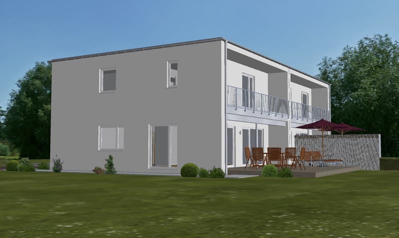 Moderne 5.5-Zimmer-Doppeleinfamilienhaushälfte in Rohr bei Aarau (2)