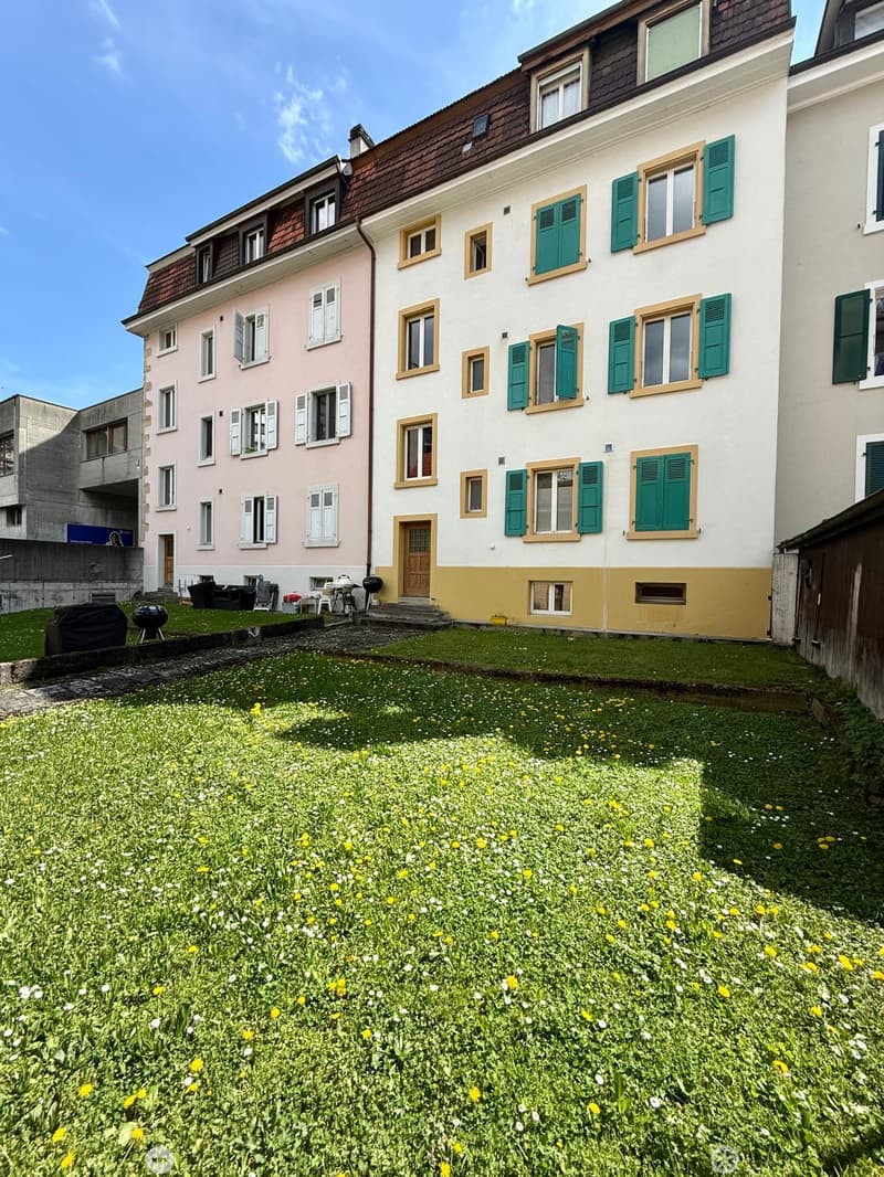 3-Zimmerwohnung im Erdgeschoss in Zentrumsnähe in Biel / App. de 3 pièces au rez-de-chaussée (7)