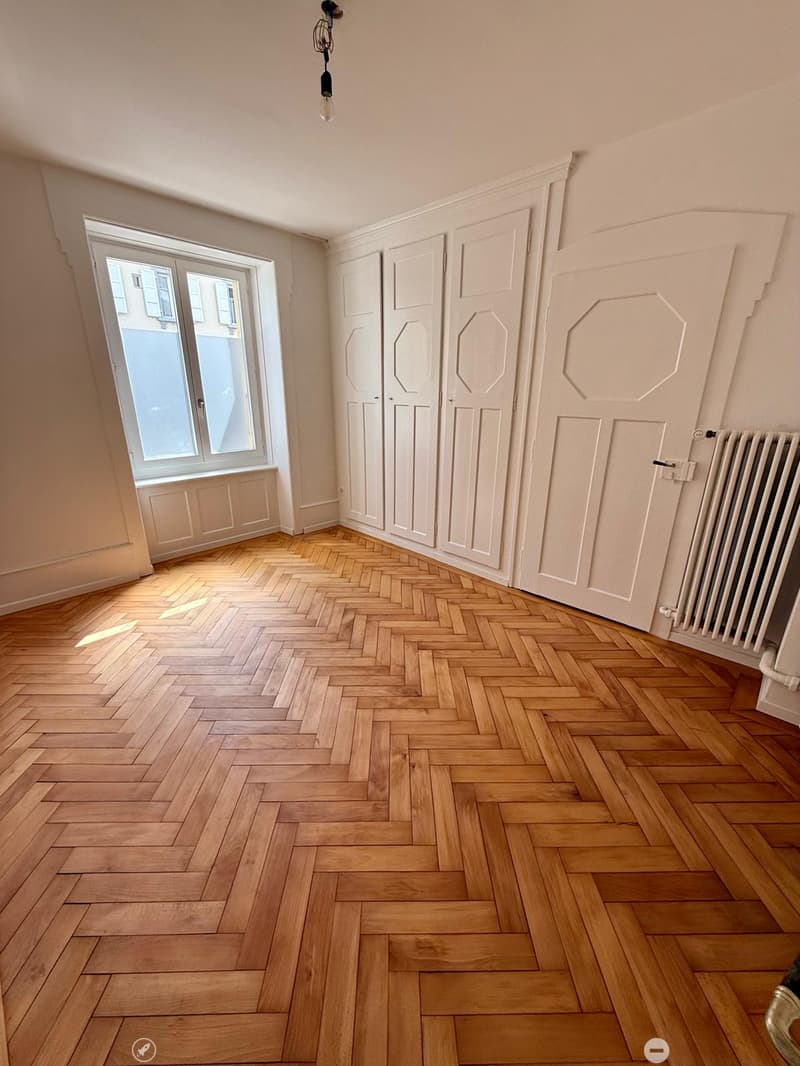 3-Zimmerwohnung im Erdgeschoss in Zentrumsnähe in Biel / App. de 3 pièces au rez-de-chaussée (4)