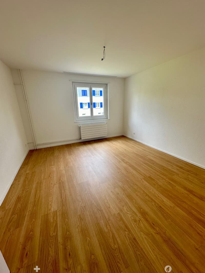 Renovierte 3-Zimmerwohnung mit Mansarde / Appartement rénovée de 3 pièces avec mansarde (6)