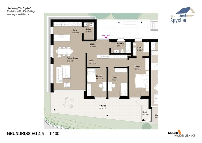 *** Neubau *** Attraktive 4.5 Zimmer-Wohnung im Eigentumsstandard an zentraler Lage (5)