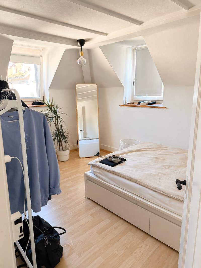 Charmante 4-Zimmer-Dachwohnung mit Balkon in St. Gallen auch geeignet als WG für Uni Studenten (6)