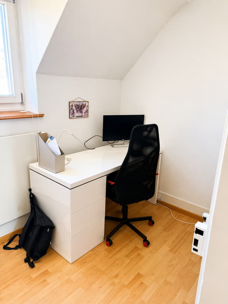 Charmante 4-Zimmer-Dachwohnung mit Balkon in St. Gallen auch geeignet als WG für Uni Studenten (9)