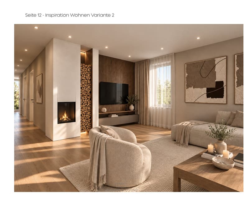 Variante mit Cheminèe optional