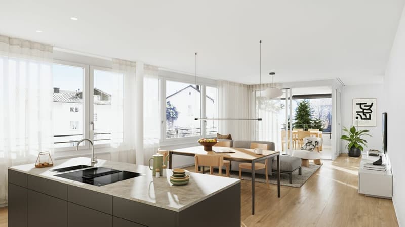 4.5 Zimmerwohnung im 3. OG/DG - Whg. 06 (7)