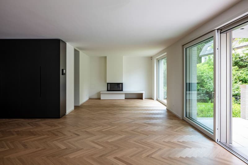 Maisonette-Gartenwohnung mit Pool in Riehen --- Duplex garden flat with a pool in Riehen (7)