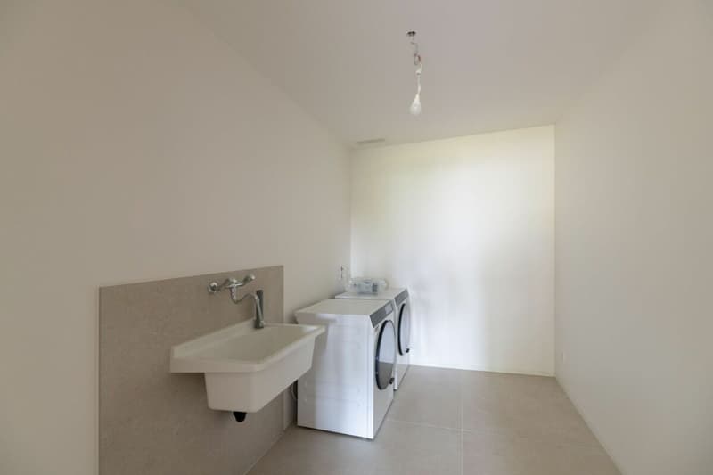 Maisonette-Gartenwohnung mit Pool in Riehen --- Duplex garden flat with a pool in Riehen (16)