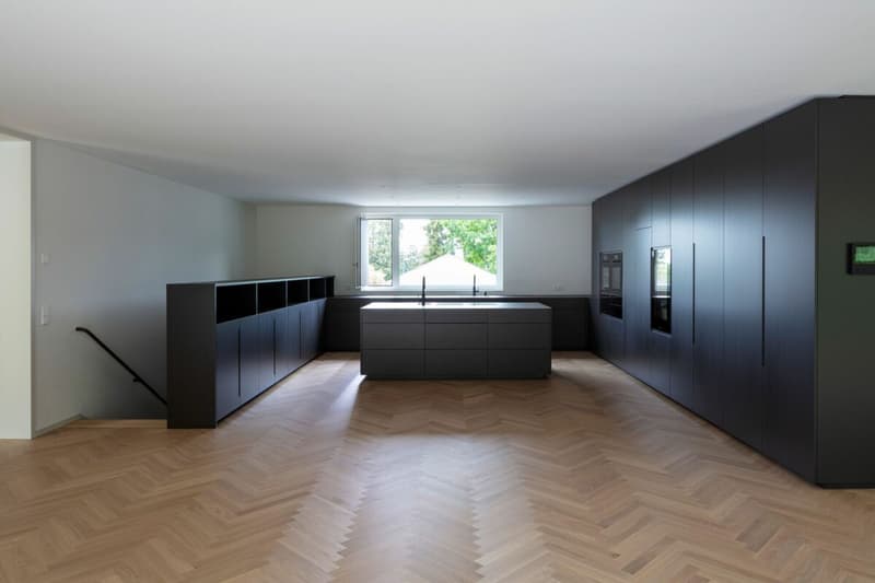Maisonette-Gartenwohnung mit Pool in Riehen --- Duplex garden flat with a pool in Riehen (8)