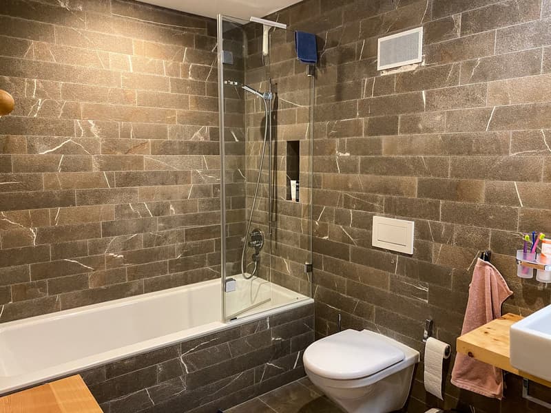 ... mit Badewanne