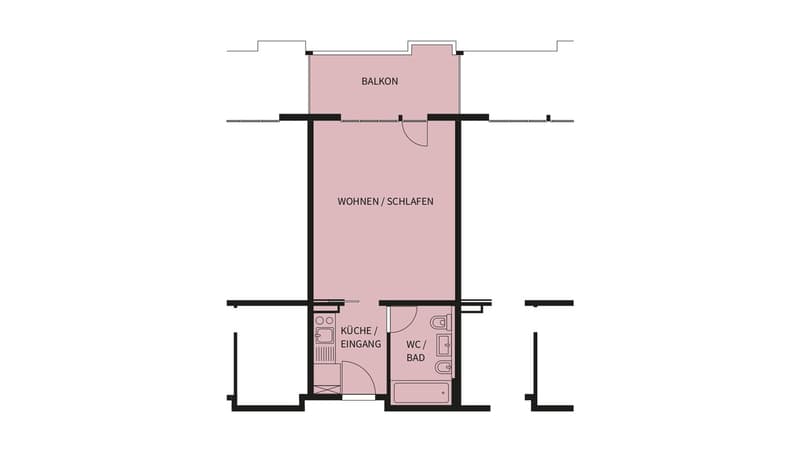 Charmante 1-Zimmer-Wohnung mit Balkon und herrlicher Aussicht in Vulpera (14)