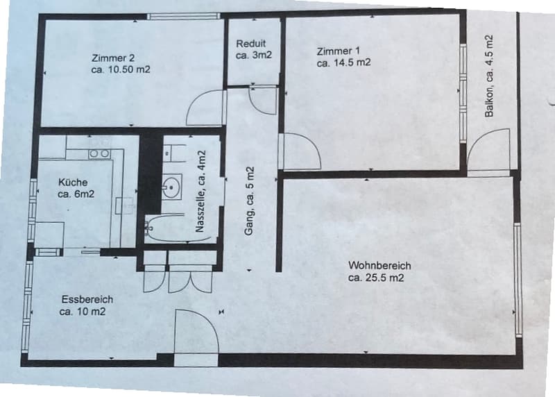 Charmante 3.5-Zimmer-Wohnung in sonniger Lage in Hombrechtikon (8)